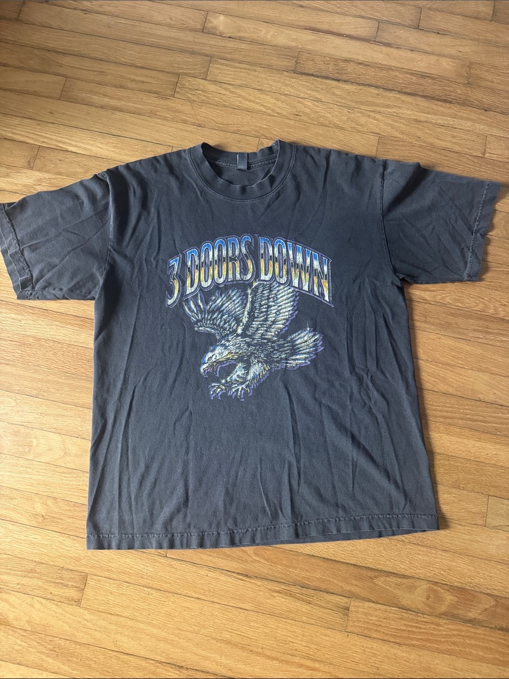 3 Doors Down Graphic Eagle Tee - Black